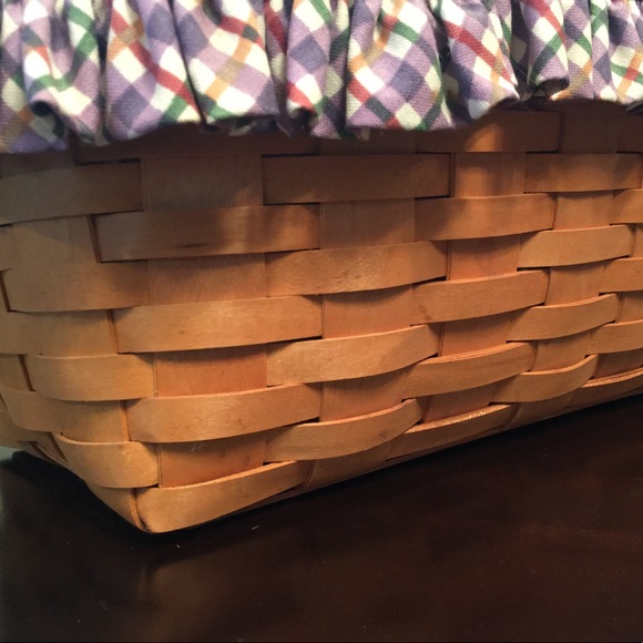 Longaberger Accents Longaberger Medium Market Basket Blueberry